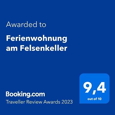 Ferienwohnung Am Felsenkeller Ebrach Zewnętrze zdjęcie